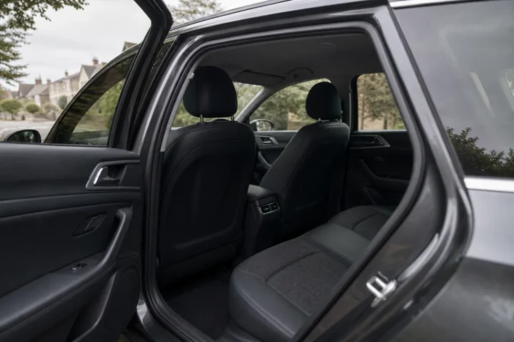 Clean passenger area in a private-hire vehicle